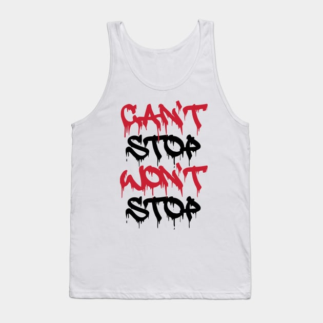 Can't Stop Won't Stop 1D Tank Top by teeleoshirts